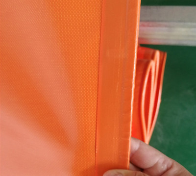 刀刮布糞帶壓邊樣品